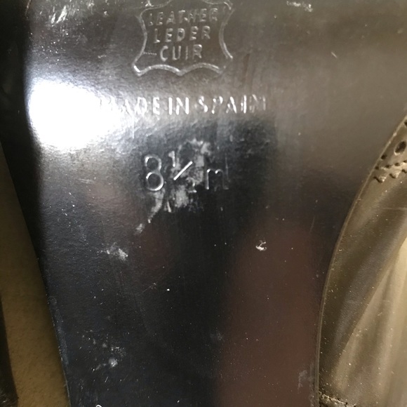 Banana republic wing tip heels size 8.5 - Picture 6 of 6